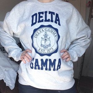 Delta Gamma Crest Crewneck